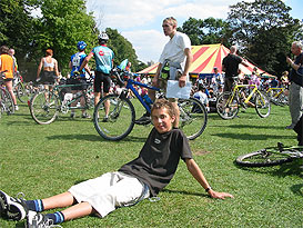 Robert taking a well earned rest